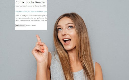 Comic Book Reader for Google Chrome™  from Chrome web store to be run with OffiDocs Chromium online