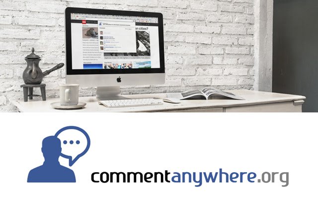 CommentAnywhere.org mula sa Chrome web store na tatakbo sa OffiDocs Chromium online