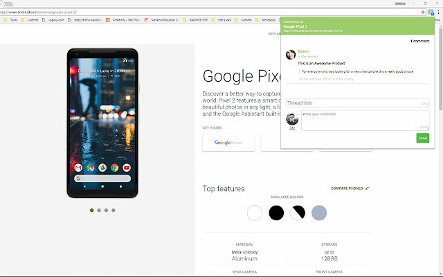 Comment Everywhere  from Chrome web store to be run with OffiDocs Chromium online
