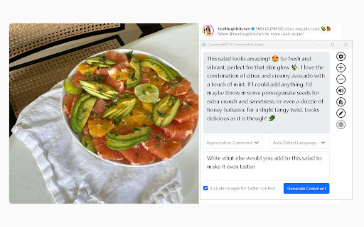 CommentGPT: AI Comment Assistant from Chrome web store to be run with OffiDocs Chromium online CommentGPT: AI Comment Assistant from Chrome web store to be run with OffiDocs Chromium online