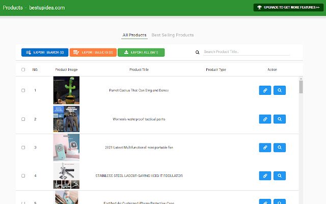 Raspador de comercio | Shopify Product Scrapper de Chrome web store se ejecutará con OffiDocs Chromium en línea
