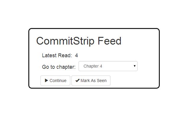CommitStrip Feed  from Chrome web store to be run with OffiDocs Chromium online