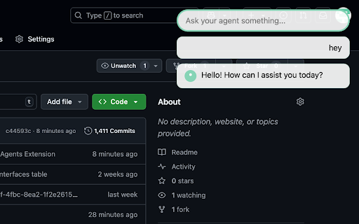 Commonous Agents Extension  from Chrome web store to be run with OffiDocs Chromium online