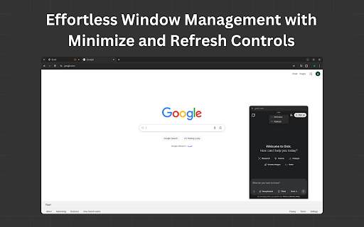 Companion Window | Always on Top  from Chrome web store to be run with OffiDocs Chromium online