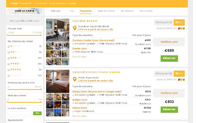 Los comparadores de vols et hôtels de la tienda web de Chrome se ejecutarán con OffiDocs Chromium en línea