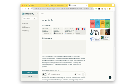 Comparative ChatGPT Search  from Chrome web store to be run with OffiDocs Chromium online