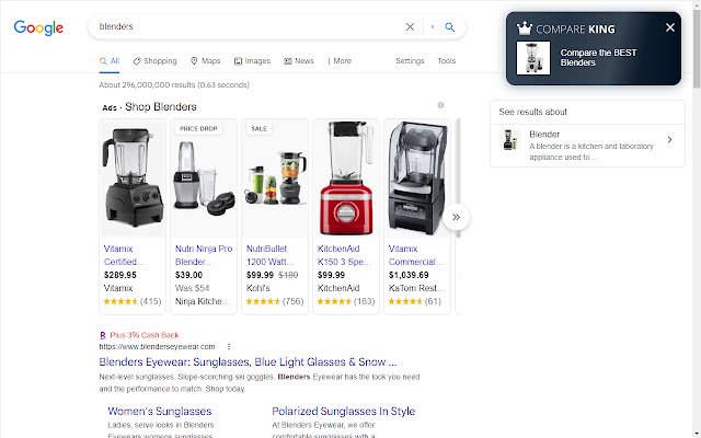 CompareKing: confronta i migliori prodotti del negozio web di Chrome da eseguire con OffiDocs Chromium online