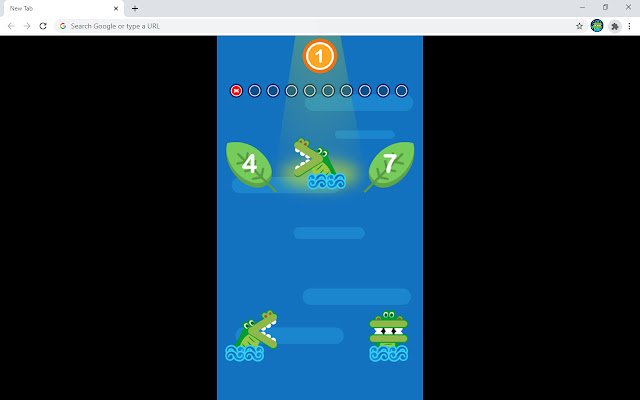 Comparing Numbers Puzzle Game  from Chrome web store to be run with OffiDocs Chromium online