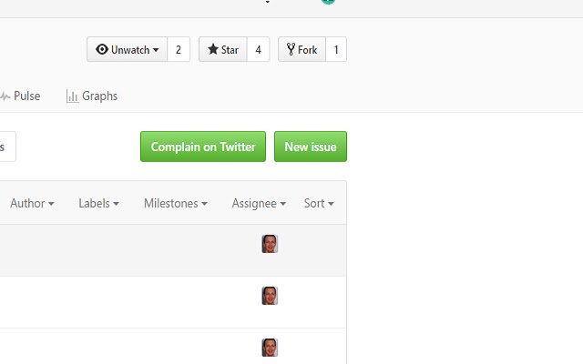 Complain On Twitter for GitHub  from Chrome web store to be run with OffiDocs Chromium online