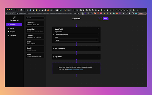 compositex  from Chrome web store to be run with OffiDocs Chromium online