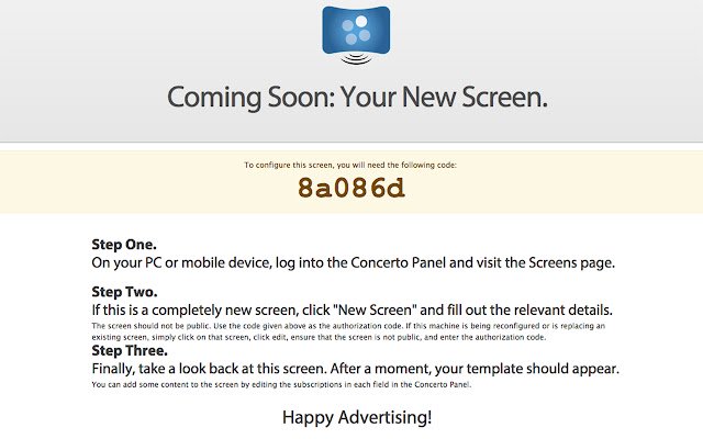 Concerto Frontend  from Chrome web store to be run with OffiDocs Chromium online