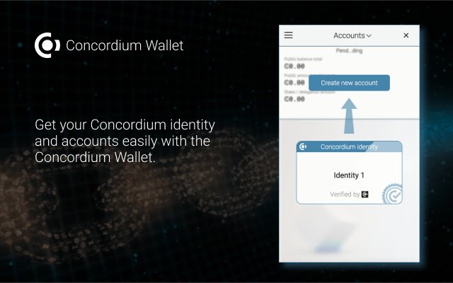 Concordium Wallet  from Chrome web store to be run with OffiDocs Chromium online