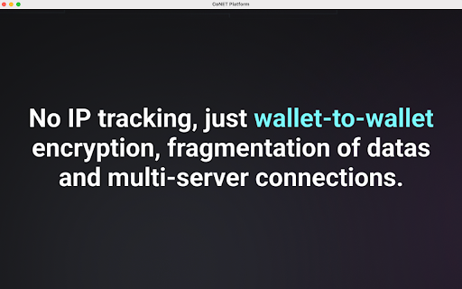 CONET Platform Extension  from Chrome web store to be run with OffiDocs Chromium online