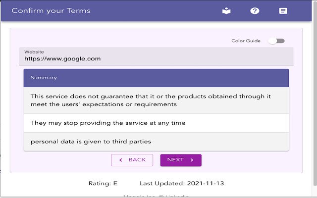 从 Chrome 网上商店确认您的条款与 OffiDocs Chromium 在线一起运行