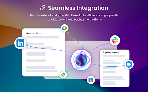 Connect LinkedIn jobs with an AI Matcher  from Chrome web store to be run with OffiDocs Chromium online
