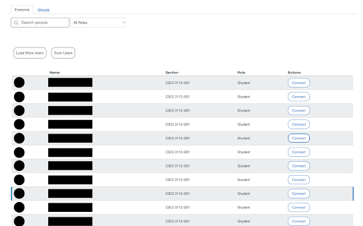 Connect with your peers  from Chrome web store to be run with OffiDocs Chromium online