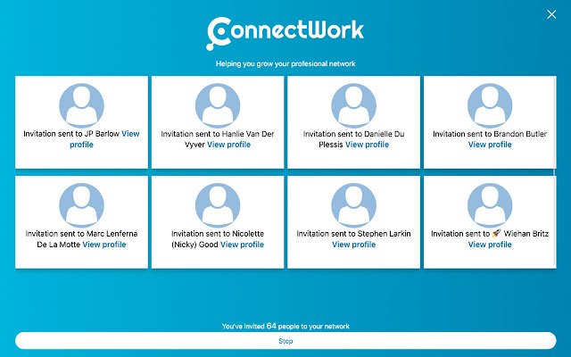Connectwork  from Chrome web store to be run with OffiDocs Chromium online