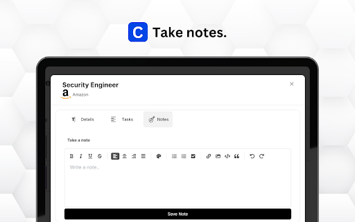 Conneer Job Search Tracker  from Chrome web store to be run with OffiDocs Chromium online