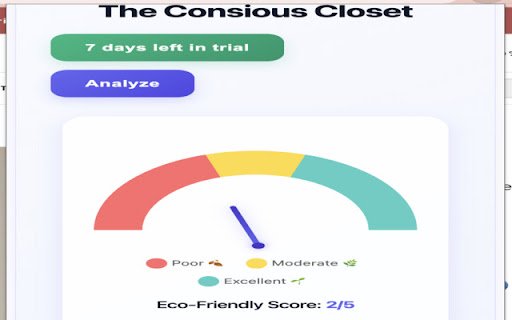 Consious Closet  from Chrome web store to be run with OffiDocs Chromium online