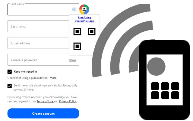 Contact Vue Form Fill  from Chrome web store to be run with OffiDocs Chromium online