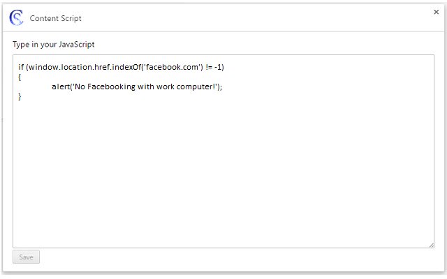 Content Script  from Chrome web store to be run with OffiDocs Chromium online