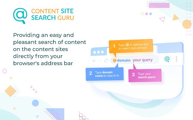 Content Site Search Guru vanuit de Chrome-webwinkel om te worden uitgevoerd met OffiDocs Chromium online