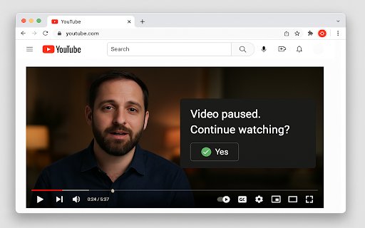 Continue Watching YouTube Nonstop  from Chrome web store to be run with OffiDocs Chromium online