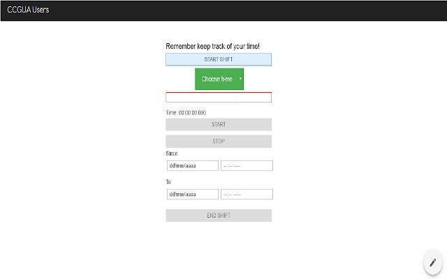 Kontrol waktu CC dari toko web Chrome untuk dijalankan dengan OffiDocs Chromium online