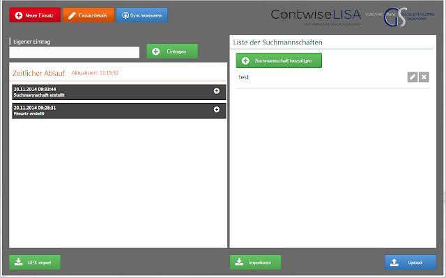 Contwise LISA Kärnten beta da Chrome Web Store para ser executado com OffiDocs Chromium online