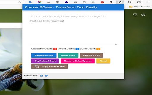 Convert 2 Case from Chrome web store to be run with OffiDocs Chromium online Convert 2 Case from Chrome web store to be run with OffiDocs Chromium online