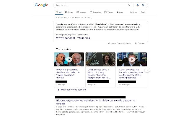 Konvertieren Sie Bernie Bros in Rowdy Peasants aus dem Chrome-Webshop, um es mit OffiDocs Chromium online auszuführen