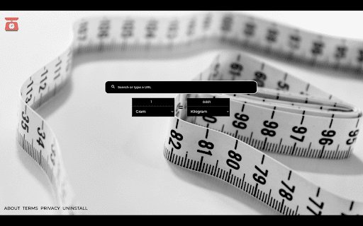 Converter Weight New Tab  from Chrome web store to be run with OffiDocs Chromium online