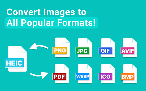 Convert HEIC to PNG  from Chrome web store to be run with OffiDocs Chromium online