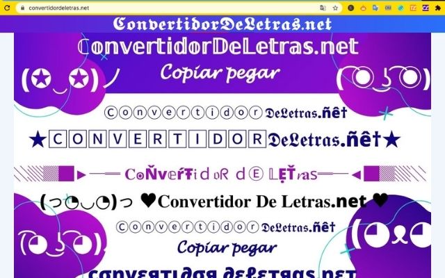 ▷Convertidor De Letras(☉̃ₒ☉)✅ConvertidorLetra מחנות האינטרנט של Chrome להפעלה עם OffiDocs Chromium מקוון