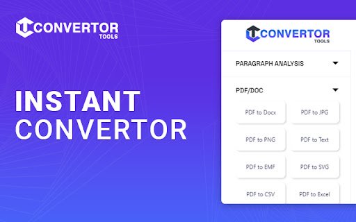 Convertor Tools  from Chrome web store to be run with OffiDocs Chromium online