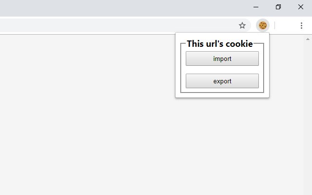 Cookie Backup  from Chrome web store to be run with OffiDocs Chromium online