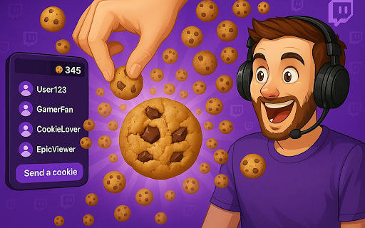 Cookie Clicker Twitch Integration  from Chrome web store to be run with OffiDocs Chromium online