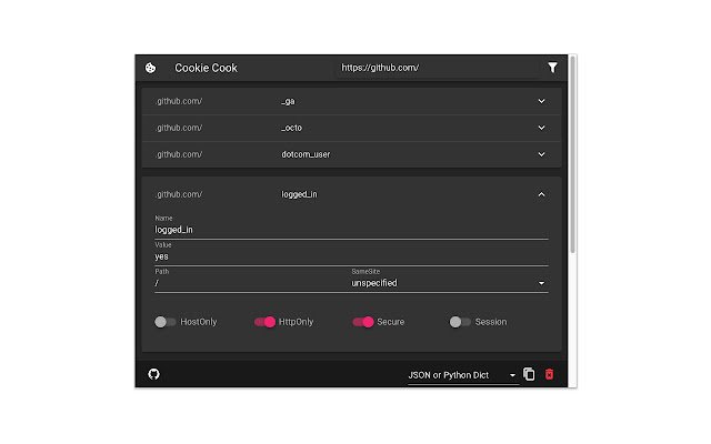 অনলাইনে OffiDocs Chromium এর সাথে চালানোর জন্য Chrome ওয়েব স্টোর থেকে কুকি কুক