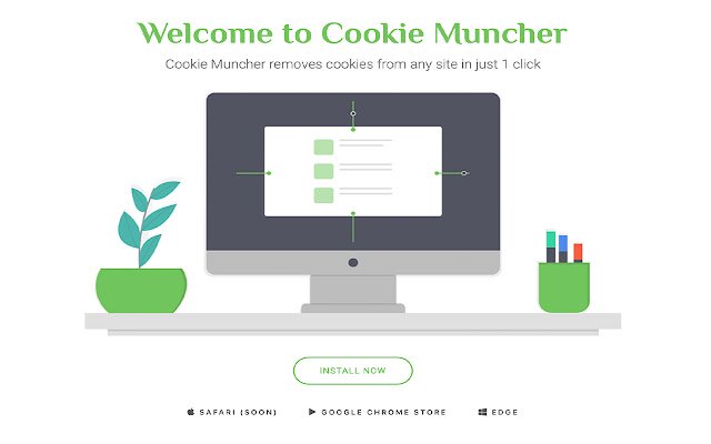 Cookie Muncher  from Chrome web store to be run with OffiDocs Chromium online