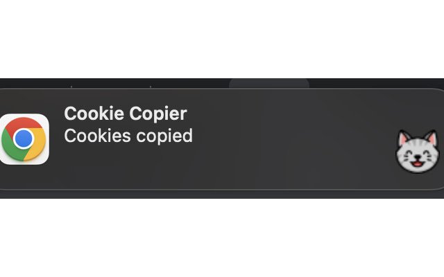 Cookies Copier  from Chrome web store to be run with OffiDocs Chromium online