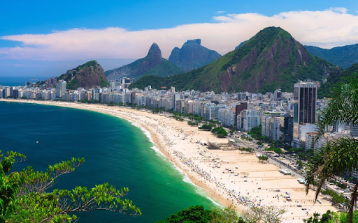 Copacabana Beach  from Chrome web store to be run with OffiDocs Chromium online