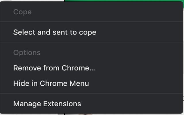 Cope من متجر Chrome الإلكتروني ليتم تشغيله مع OffiDocs Chromium عبر الإنترنت