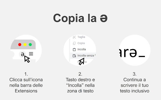 ə copia una schwa con un click from Chrome web store to be run with OffiDocs Chromium online.