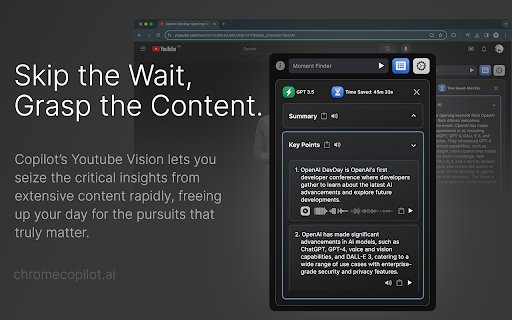 Copilot: AI Assistant Powered by ChatGPT, GPT 4o, Claude, Gemini + AI Tools  from Chrome web store to be run with OffiDocs Chromium online