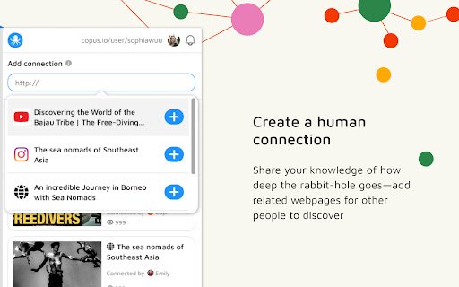 Copus Related Content Finder  Content Connector  from Chrome web store to be run with OffiDocs Chromium online