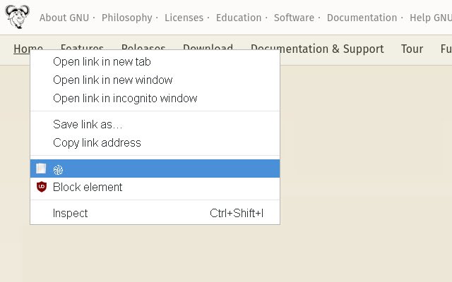 copy_anchor_text  from Chrome web store to be run with OffiDocs Chromium online