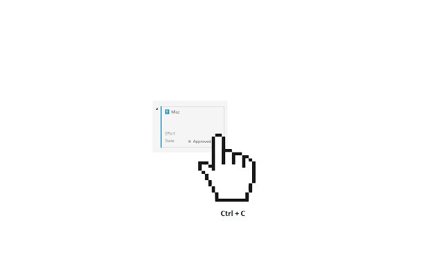 Copie el ID de la tarjeta Azure Devops de la tienda web de Chrome para que se ejecute con OffiDocs Chromium en línea