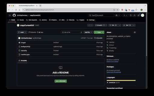 Copy Current URL  from Chrome web store to be run with OffiDocs Chromium online