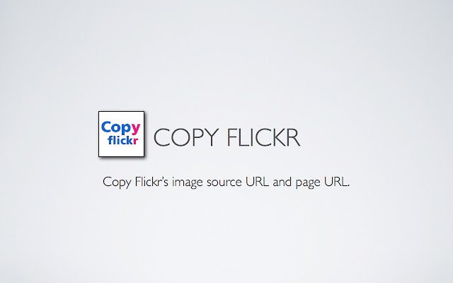 CopyFlickr  from Chrome web store to be run with OffiDocs Chromium online