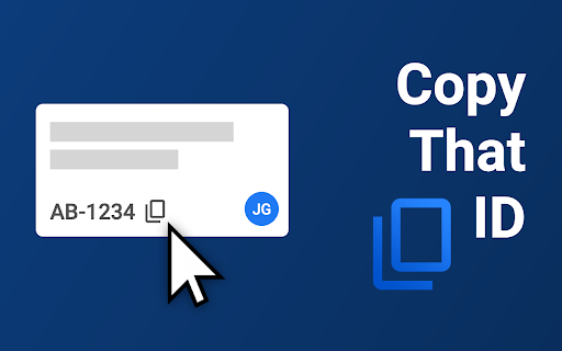 Copy That ID (for Jira)  from Chrome web store to be run with OffiDocs Chromium online